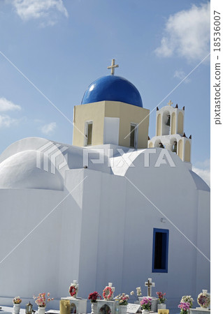 santorini island 18536007