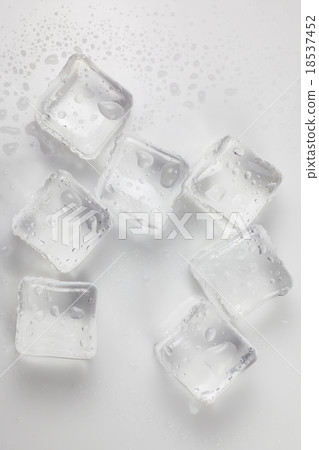 ice cubes on white background.. ice cubes on white background.. 18537452