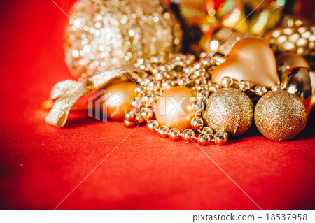 Christmas background with gold christmas Christmas background with gold christmas 18537958