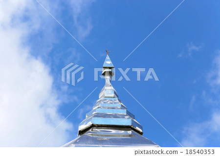 pagoda with sky pagoda with sky 18540353