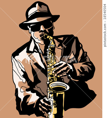 Saxophone player Saxophone player 18540504