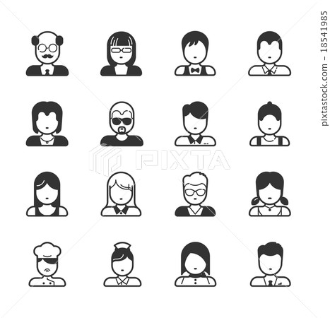User Icons and People Icons 18541985