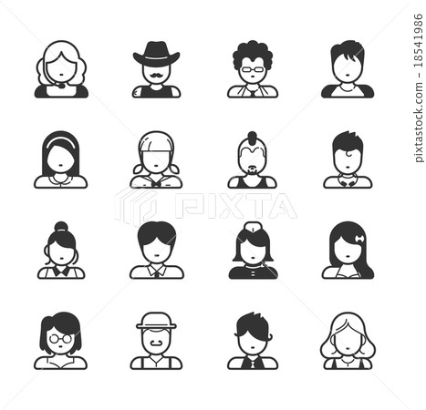 User Icons and People Icons 18541986