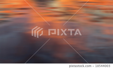 dramatic blurred sunset reflection background dramatic blurred sunset reflection background 18544003
