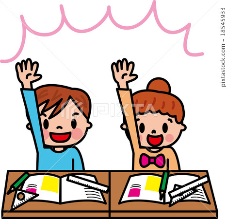 Child elementary school student child classroom desk study understood Child elementary school student child classroom desk study understood 18545933