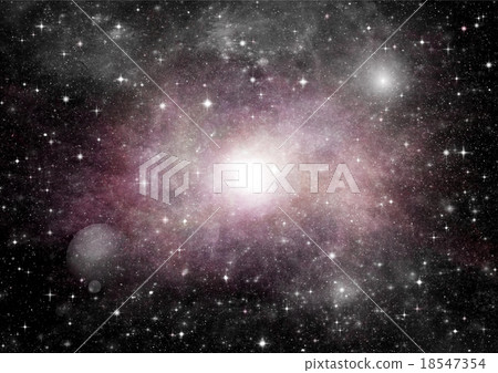 galaxy in a free space 18547354