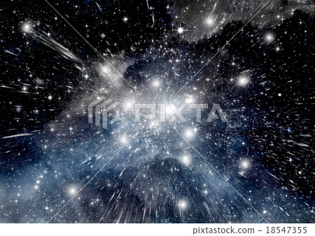 galaxy in a free space 18547355