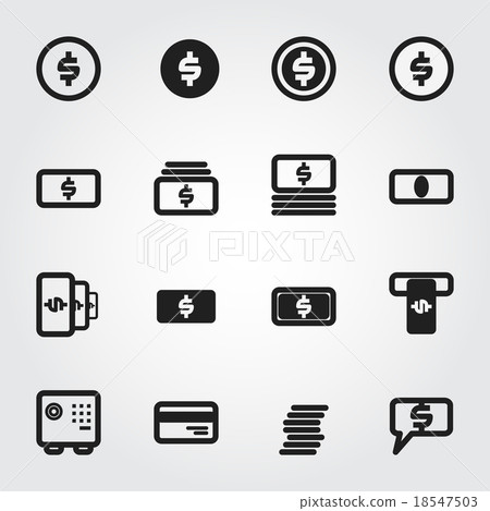 money vector icons money vector icons 18547503