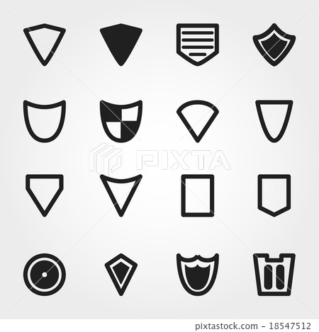 shield vector icons 18547512