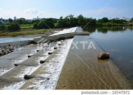 River weir River weir 18547972