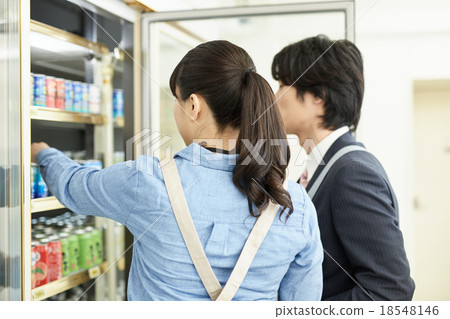 In a convenience store 18548146