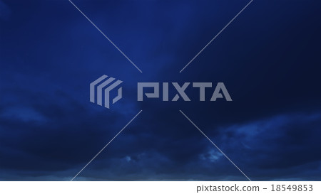 Beautiful clear night sky, the clouds are good. Beautiful clear night sky, the clouds are good. 18549853