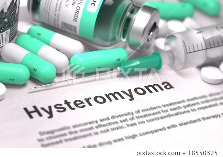 Hysteromyoma Diagnosis. Medical Concept. Hysteromyoma Diagnosis. Medical Concept. 18550325
