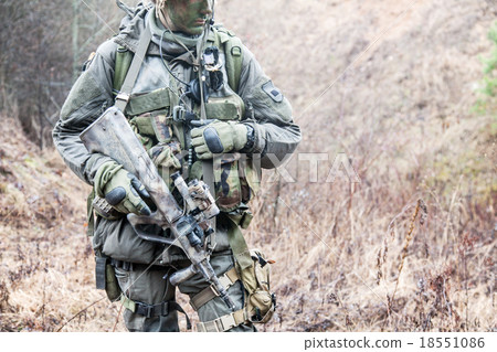 Jagdkommando soldier Jagdkommando soldier 18551086