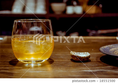 A glass of Umeshu 18551500