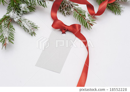 invitation card sale for Christmas with a red bow invitation card sale for Christmas with a red bow 18552228