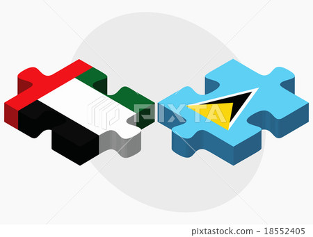 United Arab Emirates and Saint Lucia United Arab Emirates and Saint Lucia 18552405
