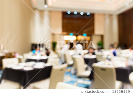 Abstract blurred photo conference hall Abstract blurred photo conference hall 18556139