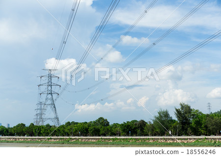 Power lines Power lines 18556246