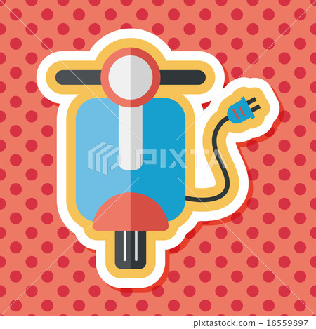 Environmental protection concept flat icon with long shadow,eps1 18559897