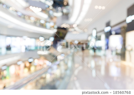 Blurred shopping mall background 18560768