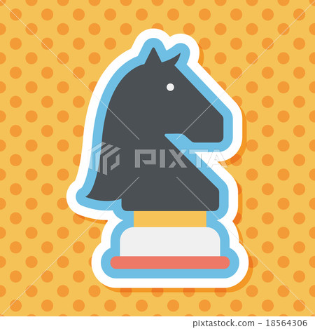 chess flat icon with long shadow,eps10 chess flat icon with long shadow,eps10 18564306