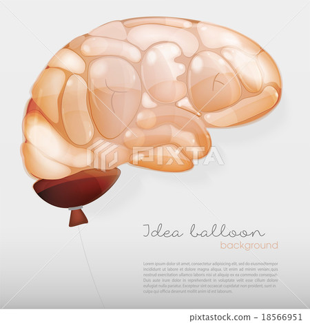 Creative brain Idea concept background Creative brain Idea concept background 18566951