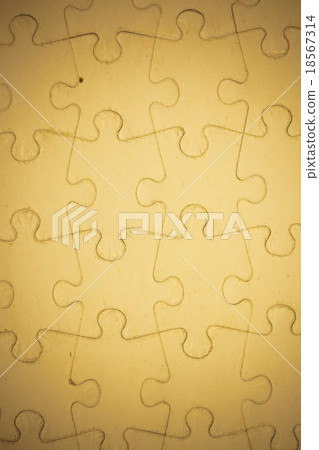 Brown Jigsaw puzzle background. Brown Jigsaw puzzle background. 18567314