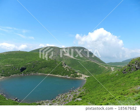 夏季Kuju山脈 夏季Kuju山脈 18567682