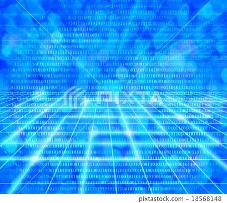 Net space and digital background - Stock Illustration [18568148] - PIXTA