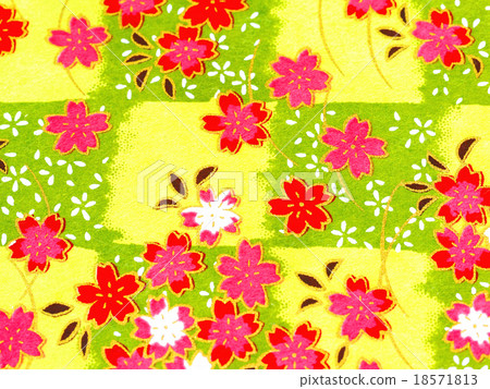 Pattern on the wrapper of the Japanese. 18571813