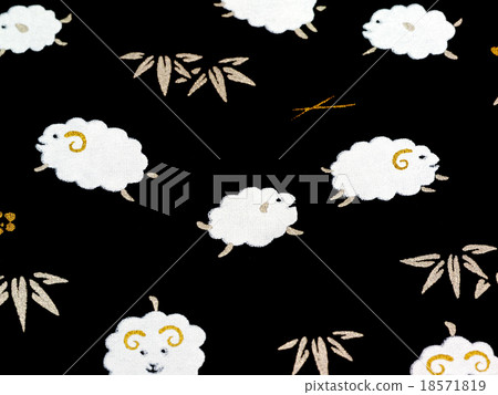 Pattern on the wrapper of the Japanese. 18571819