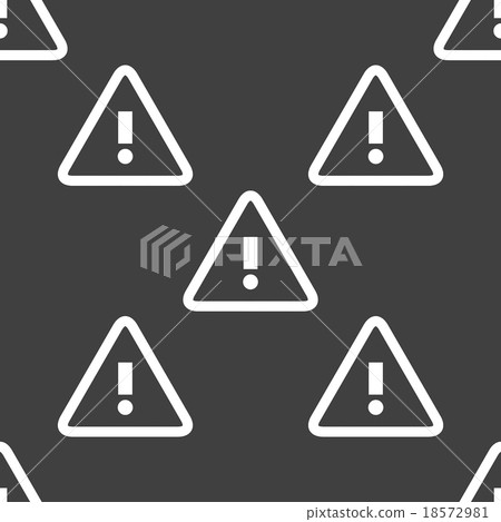 Stock Illustration: info web icon. flat design. Seamless pattern.