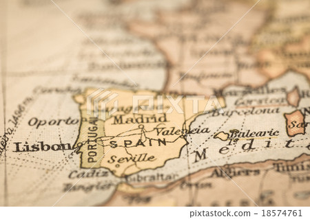 Old Map Spain Old Map Spain 18574761