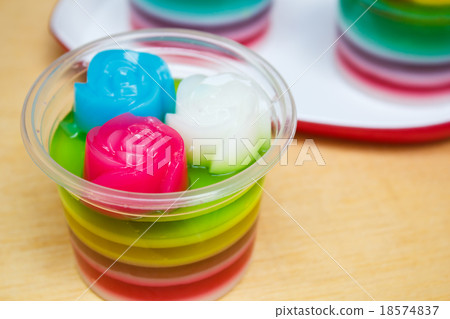 Colorful jelly. 18574837