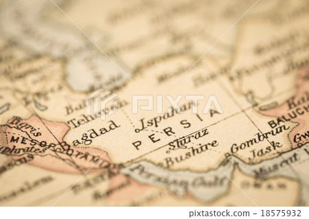 舊地圖伊朗 18575932
