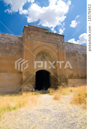 columns in the caravansary on Silk Road, Turkey columns in the caravansary on Silk Road, Turkey 18576953