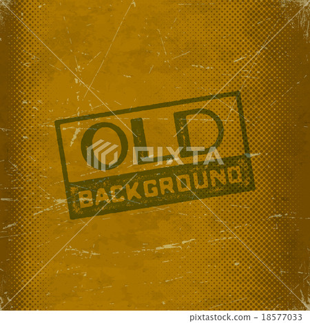 Old scratched card with halftone gradient 18577033