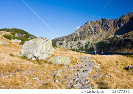 Summer in 5 lakes valley in High Tatra Mountains Summer in 5 lakes valley in High Tatra Mountains 18577282