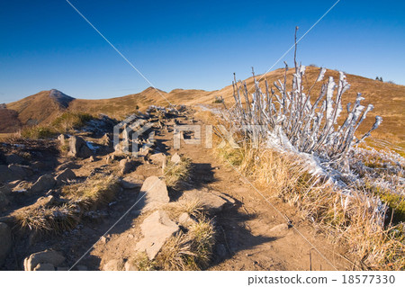 Autumn mountain in Bieszczady, Poland 18577330