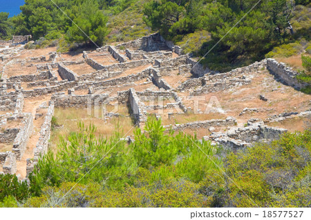 Kamiros, Ancient ruins, Rhodes 18577527