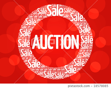AUCTION stamp AUCTION stamp 18578085