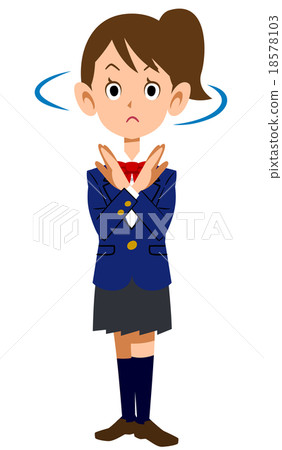 學習拒絕手勢的女孩 18578103