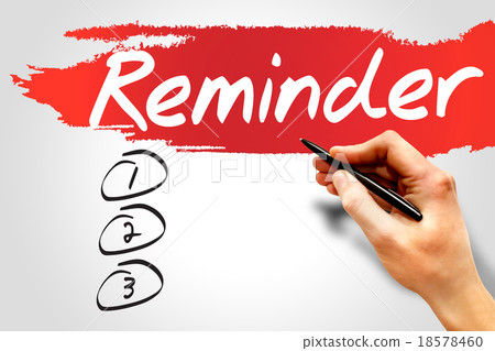 Reminder Reminder 18578460