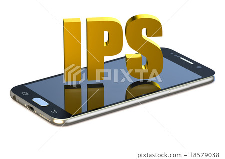 IPS concept with smartphone 18579038