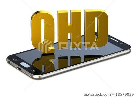 QHD concept with smartphone 18579039