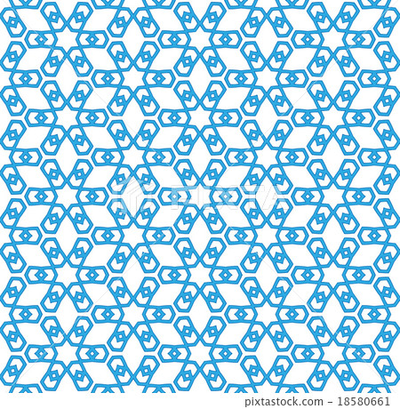 Eskimo pattern snowflakes Eskimo pattern snowflakes 18580661