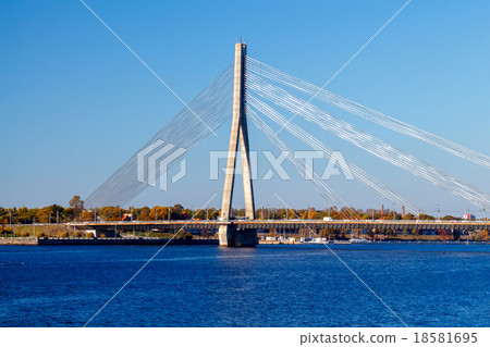 Riga. View of the River Daugava. Riga. View of the River Daugava. 18581695