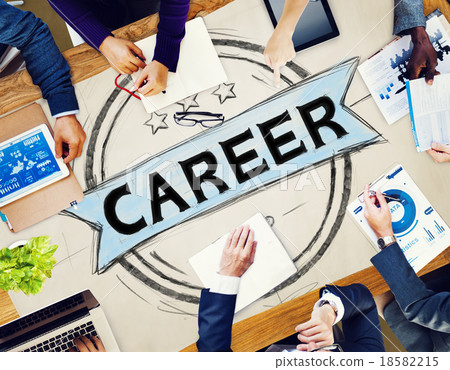 Career Job Goal Expertise Skill Talent Concept Career Job Goal Expertise Skill Talent Concept 18582215