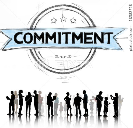 Commitment Devotion Dedication Conviction Concept 18582728